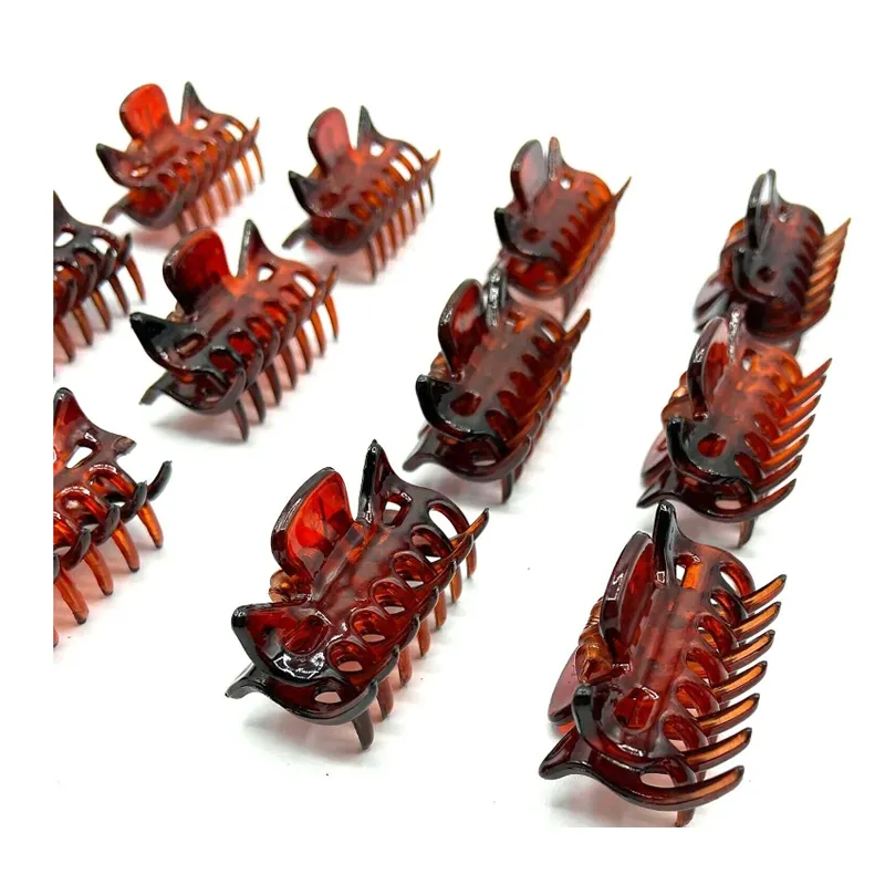 12-Piece Women'S Classic Claw Hair Clips