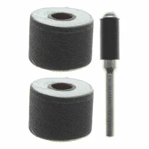 17.5mm - 11/16 x 1/2 inch Foam Sanding Drum Set - 1/8 inch shank