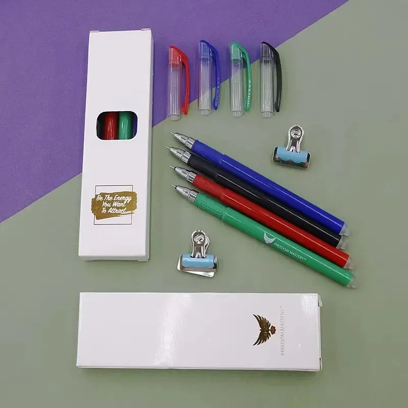 4pcs | bag Water Marker Creativity Double Head Erasable Fluorescent Pen Set For Student