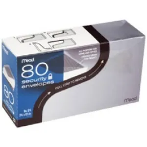 #6 Security Envelopes, 80-Ct.