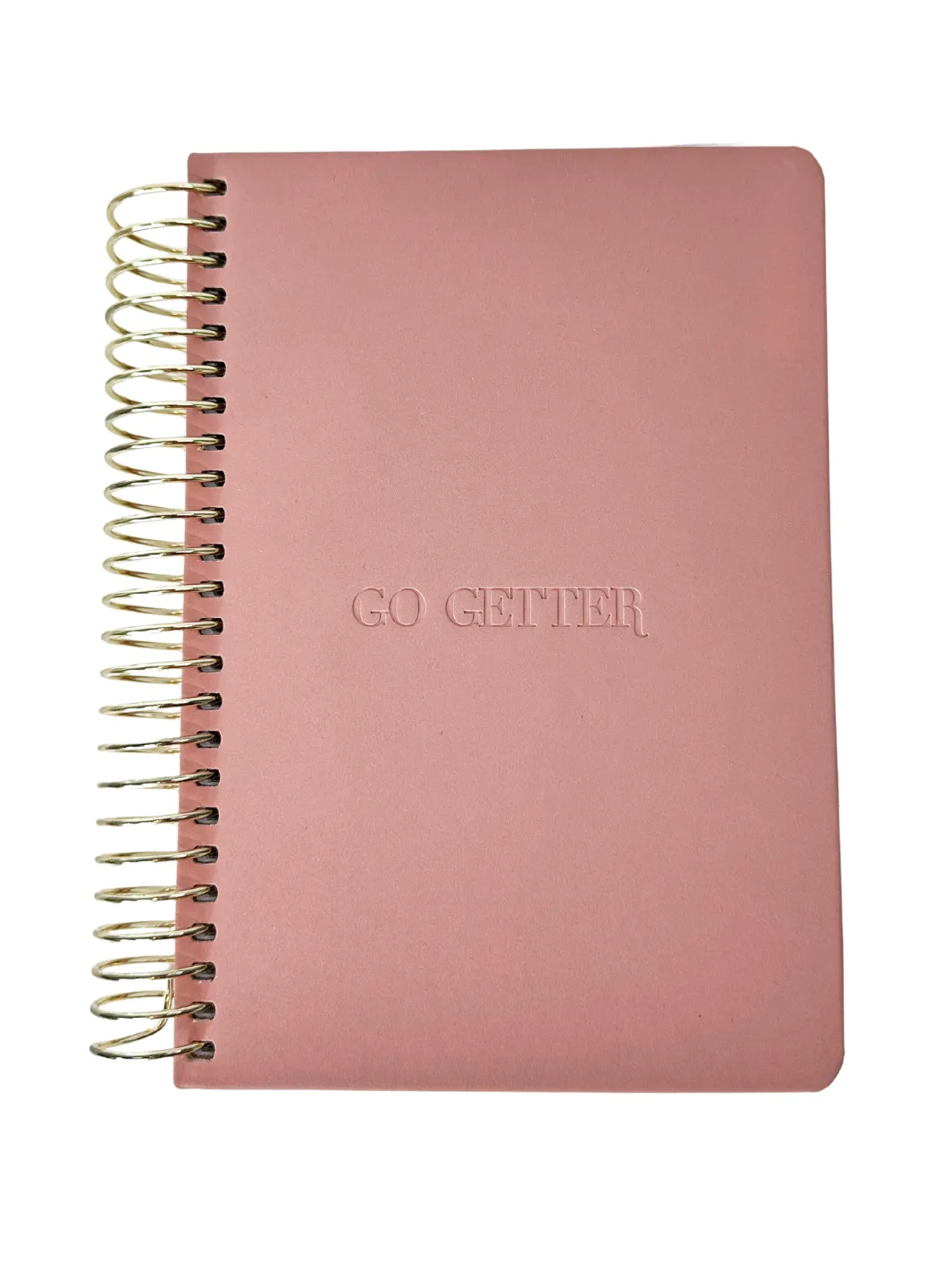 A5 Luxury Neutral Wire Lined Journal - Primrose