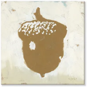 Acorn Silhouette Wall Art