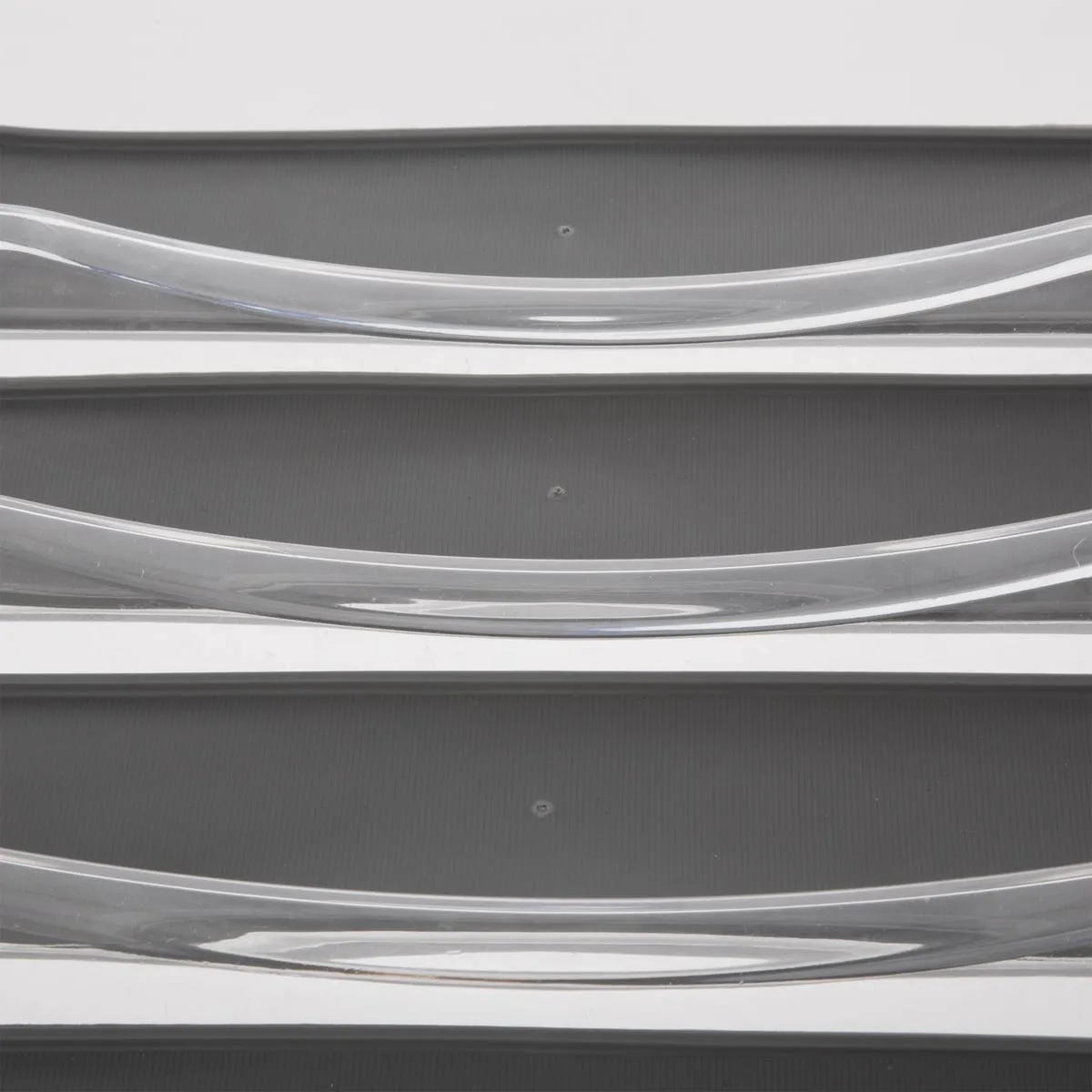 Acrylic Cutlery Holder 5-Compartment Division Non Slip