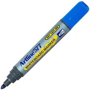 Artline 577 Whiteboard Marker 2Mm Bullet Blue Hangsell