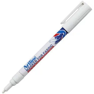 Artline 750 Laundry Marker 1.2mm Bullet White