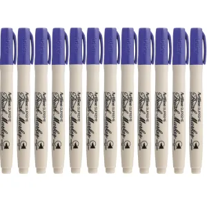 Artline Supreme Brush Marker Purple Box 12