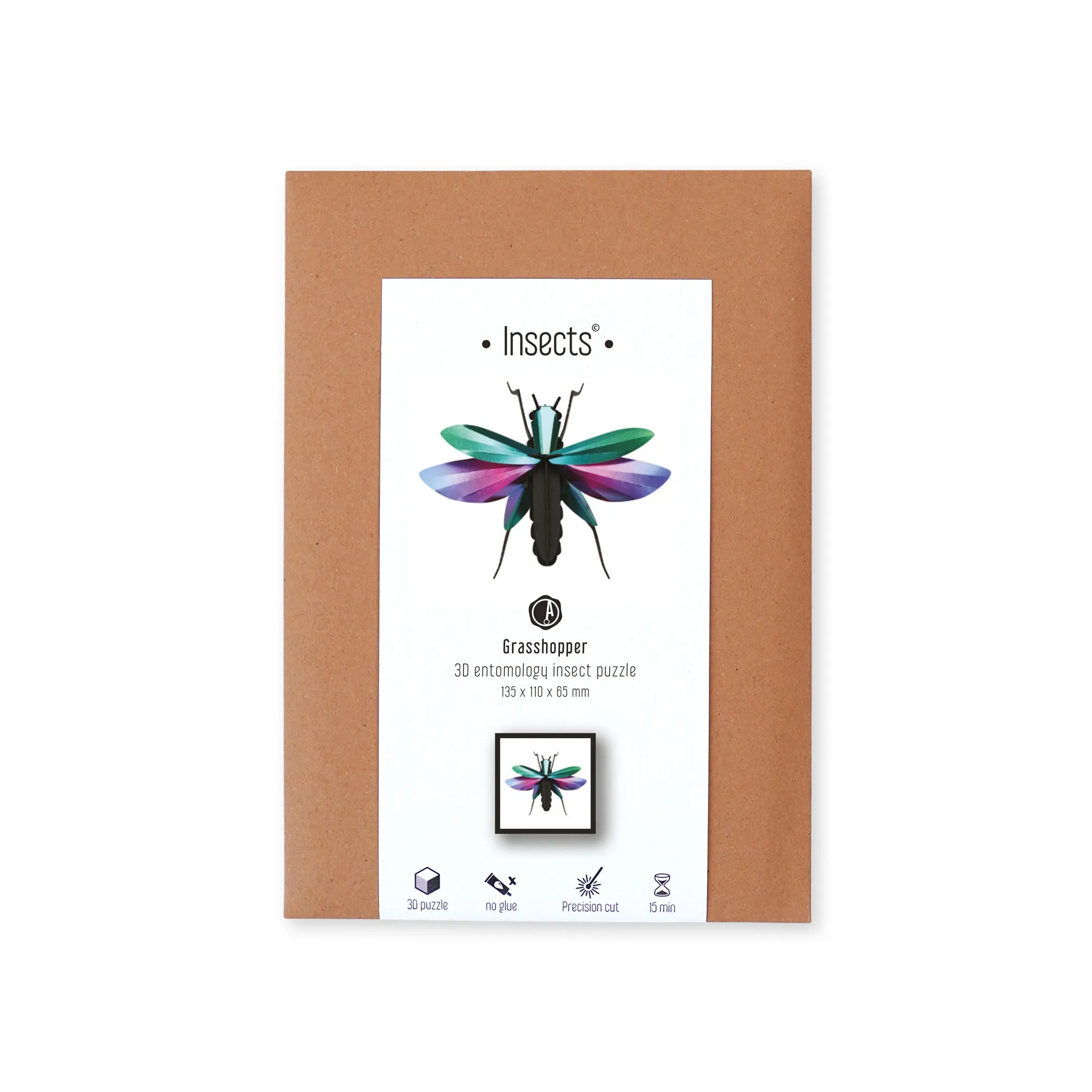 Assembli Shop DIY Reflective Paper Kit - Grasshopper
