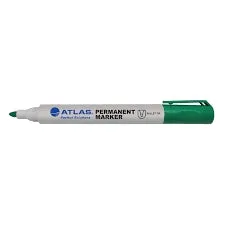 Atlas Bullet Permanent Marker Pack Green