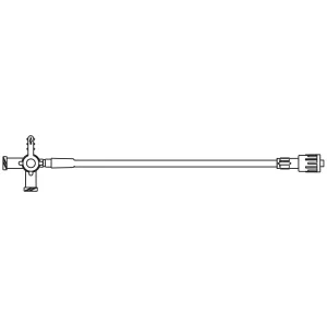 B BRAUN INTROCAN SAFETY IV CATHETERS - Straight Safety Extension Set, Polyurethane, 22G x 1", 50/bx, 4 bx/cs (Rx), Non-Returnable (Continental US HI Only, Excluding IN and ND)