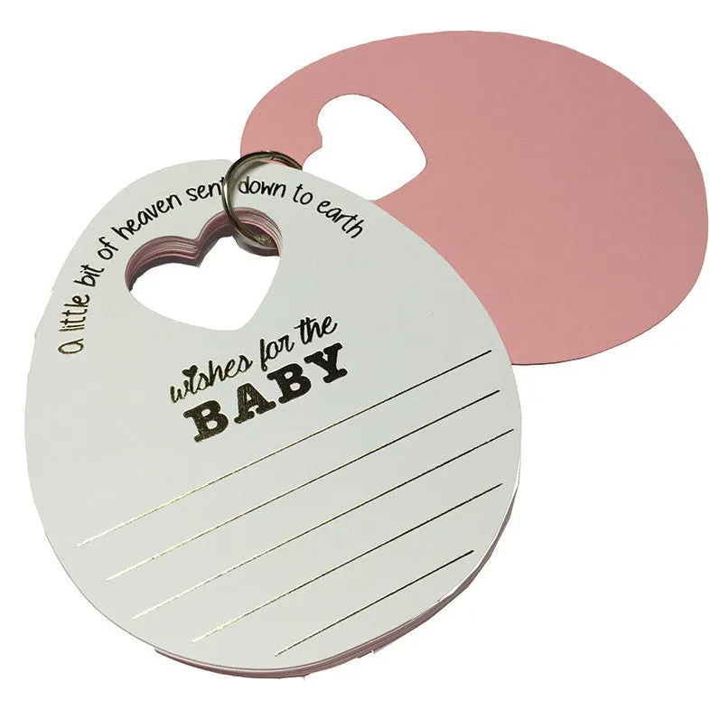 Baby Wish Cards <br> <span style="font-size: 10px;">More Colours Available</span>