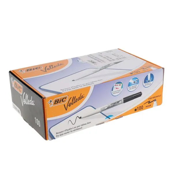 BIC Velleda Box 100 Whiteboard Markers