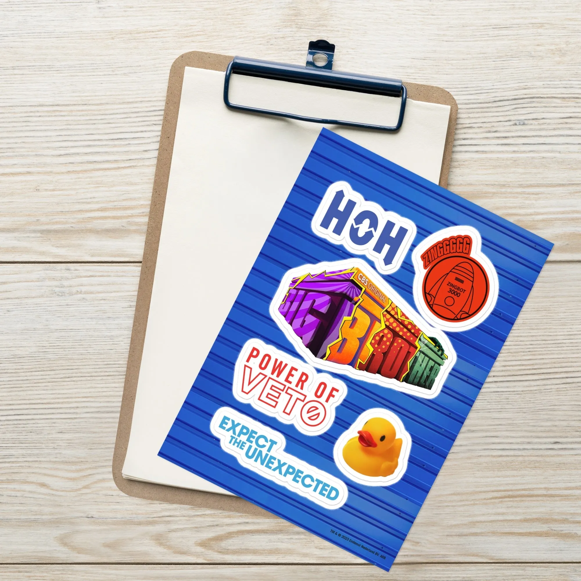 Big Brother Sticker Sheet