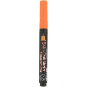 Bistro Chalk Marker Extra Fine Fluorescent Orange