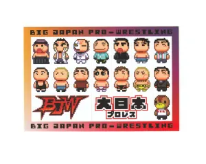 BJW 8-BIT STICKERS SHEET
