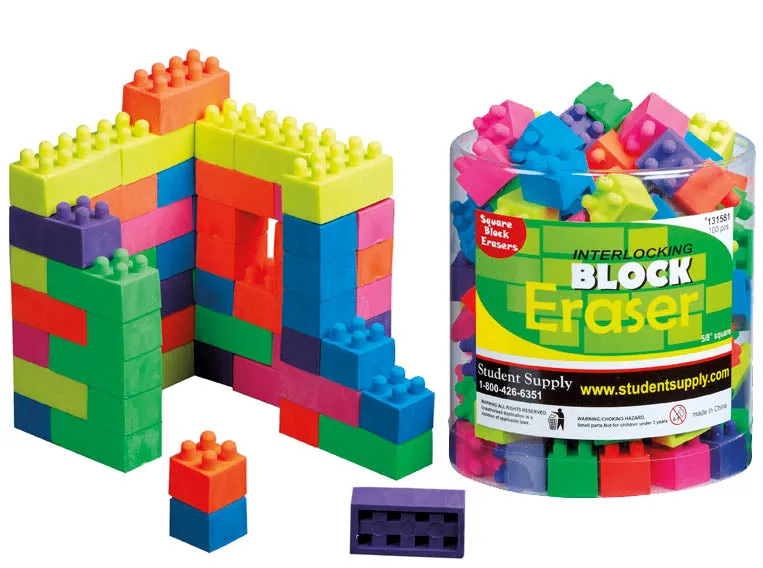 Block Eraser, Squares (100/tub) #131581, A-35
