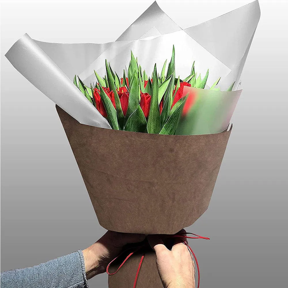 Brown Acid-Free Tissue Paper 50cm x75cm Large Gift Wrap Eco Friendly