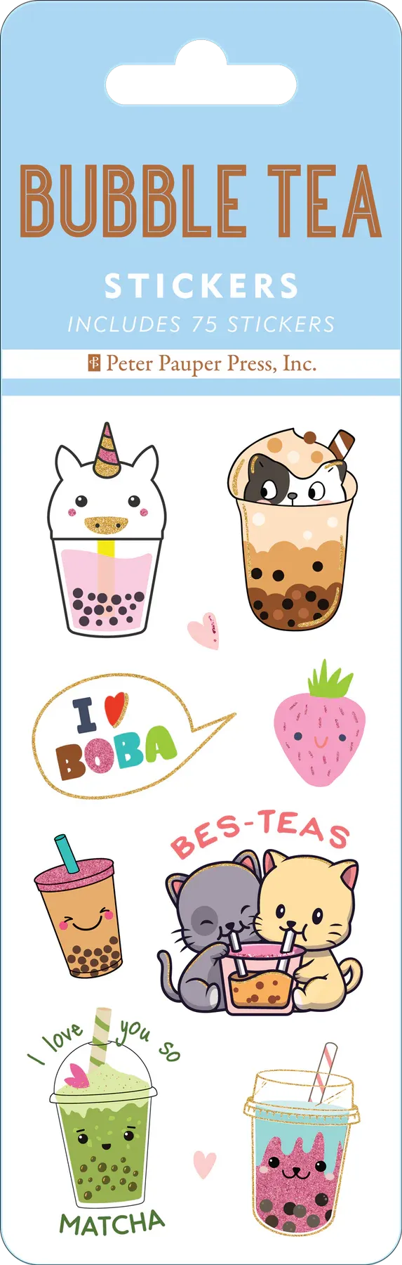 Bubble Tea Sticker Set