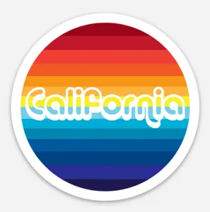 California Horizon - Sticker