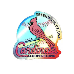 Cardinals Holographic Die-cut Stickers