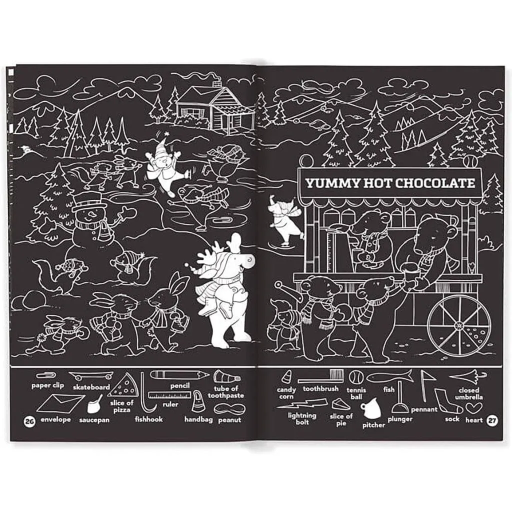 Christmas Hidden Pictures Puzzles to Highlight