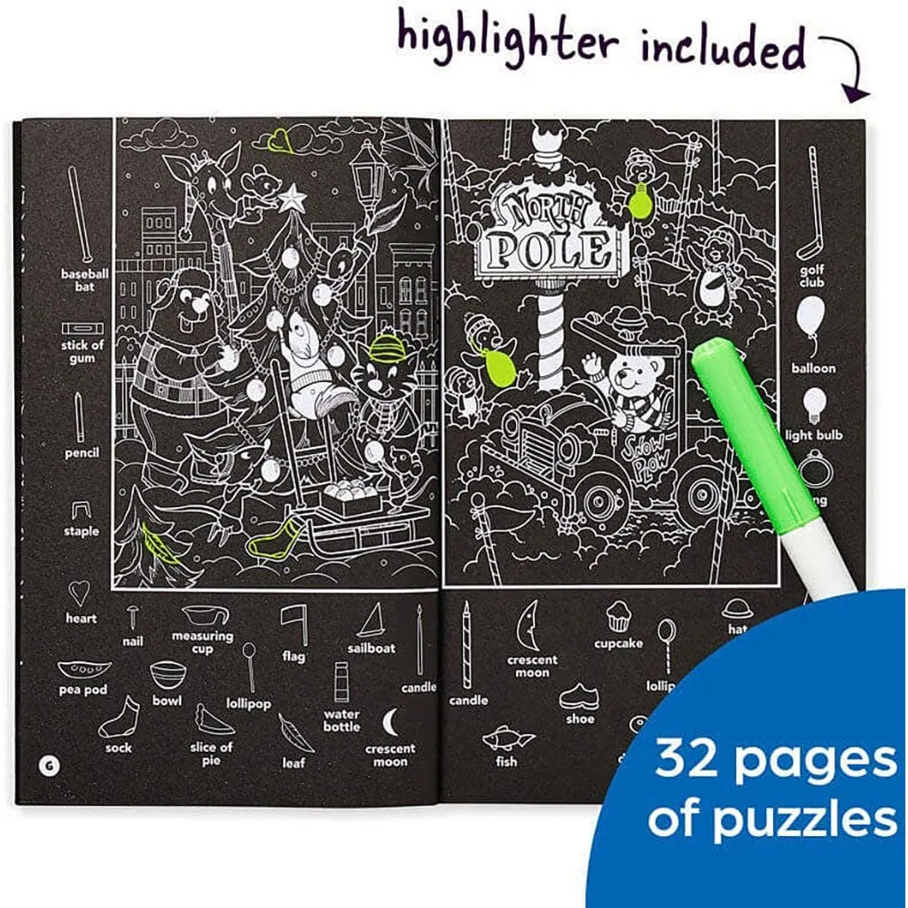 Christmas Hidden Pictures Puzzles to Highlight