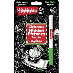 Christmas Hidden Pictures Puzzles to Highlight
