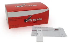 Clarity CD-MOP-114 Morphine (MOP) Single Dip Card 25/bx (min order 40 boxes)