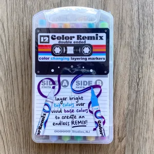 Color Remix Double-Ended, Color-Changing Layering Markers