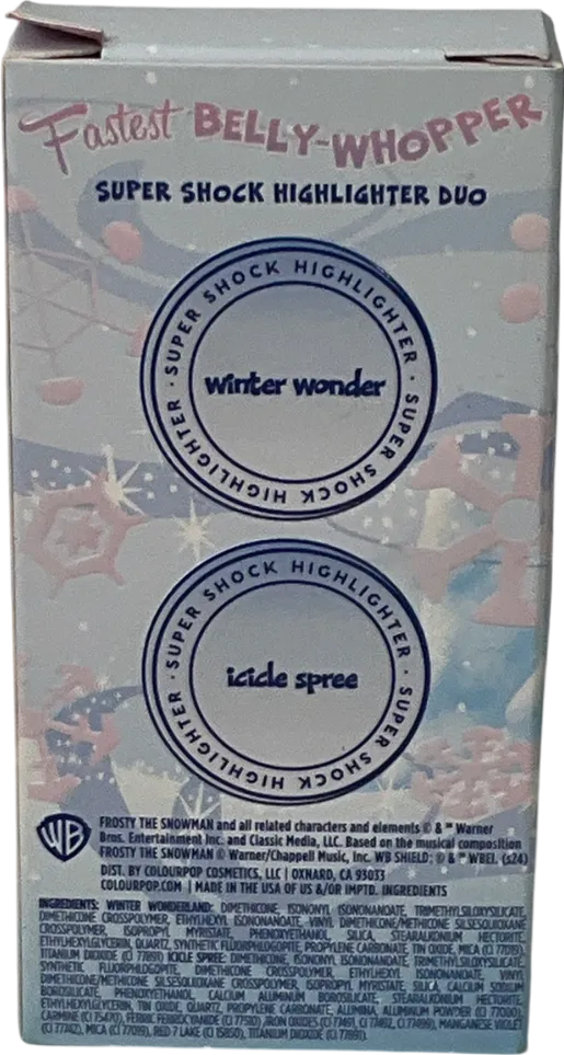 colourpop Welcome To The North Pole Candy Cane Lipcare Duo 2x4.2