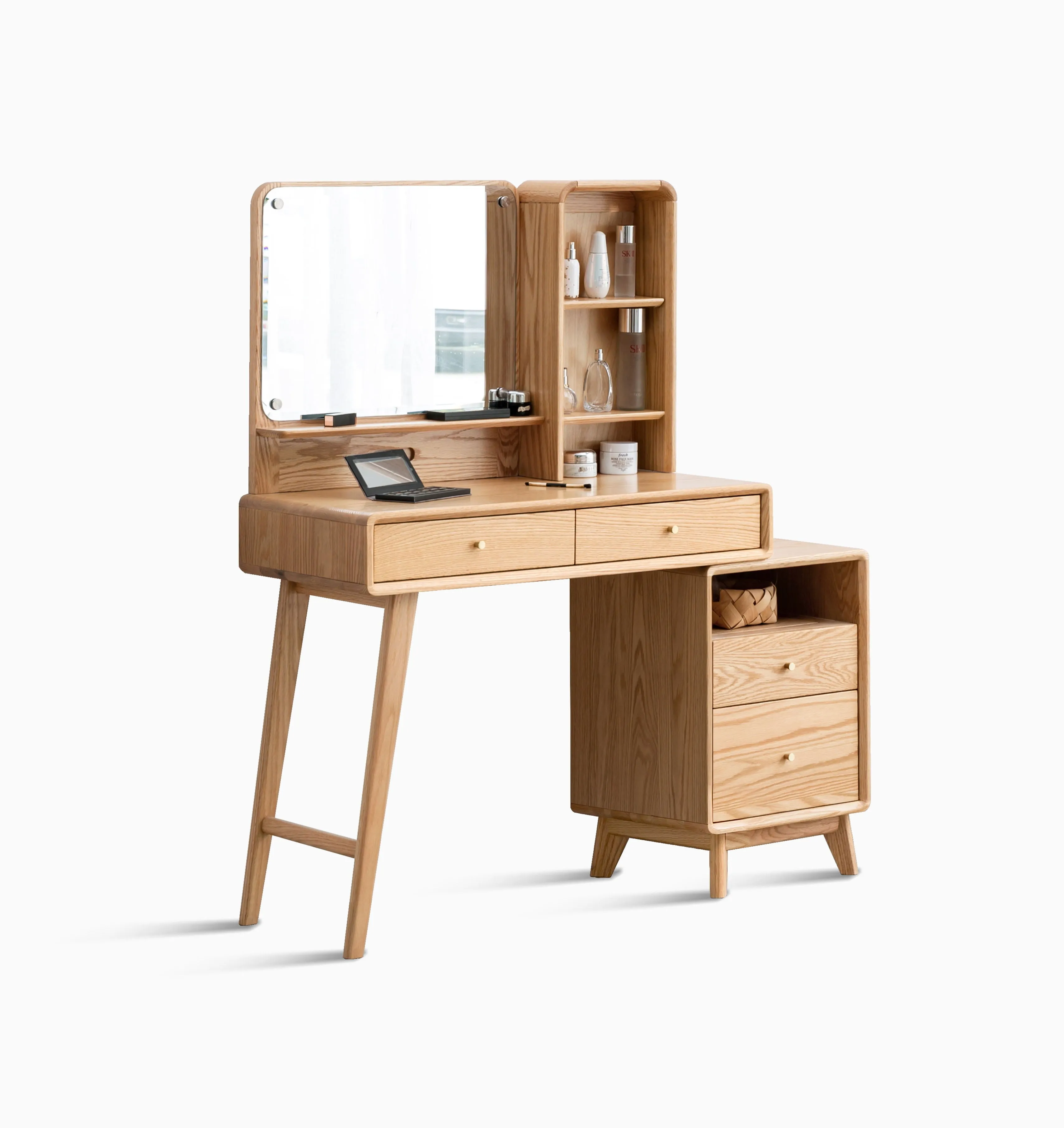 Compact Table Dresser, Accessories Storage Width Drawer - Natural by Couch.com