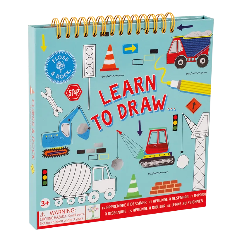 Construction Learn To Draw Book