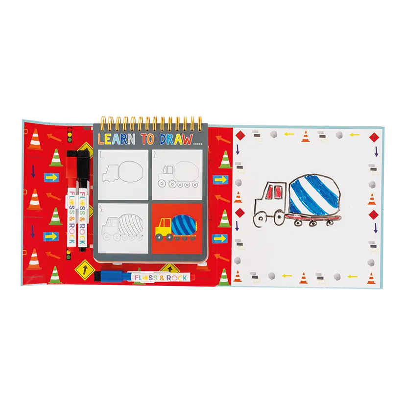 Construction Learn To Draw Book