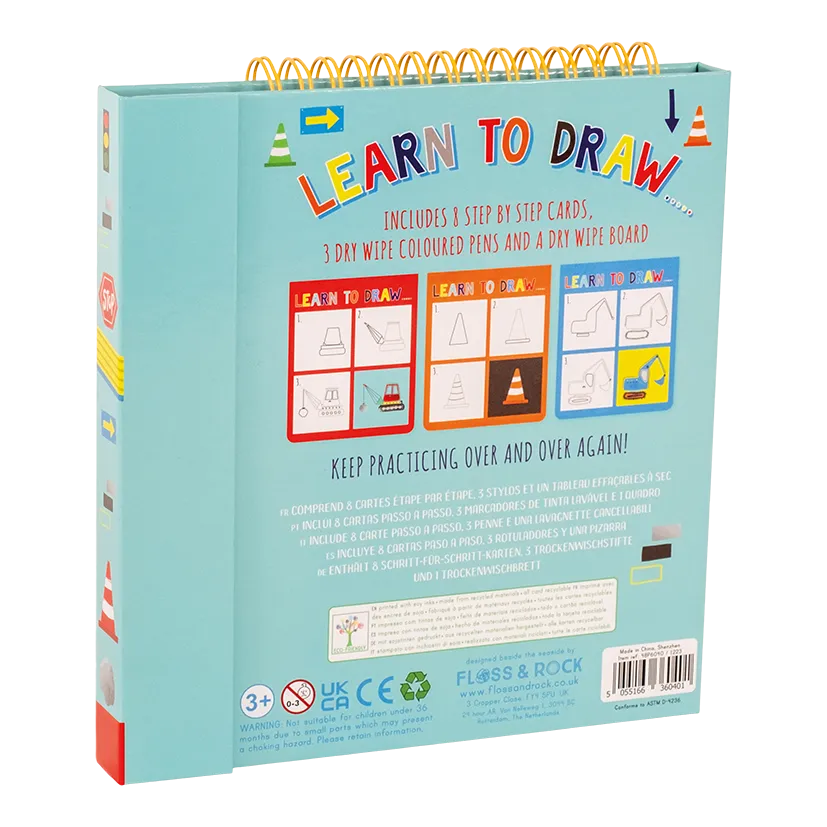 Construction Learn To Draw Book