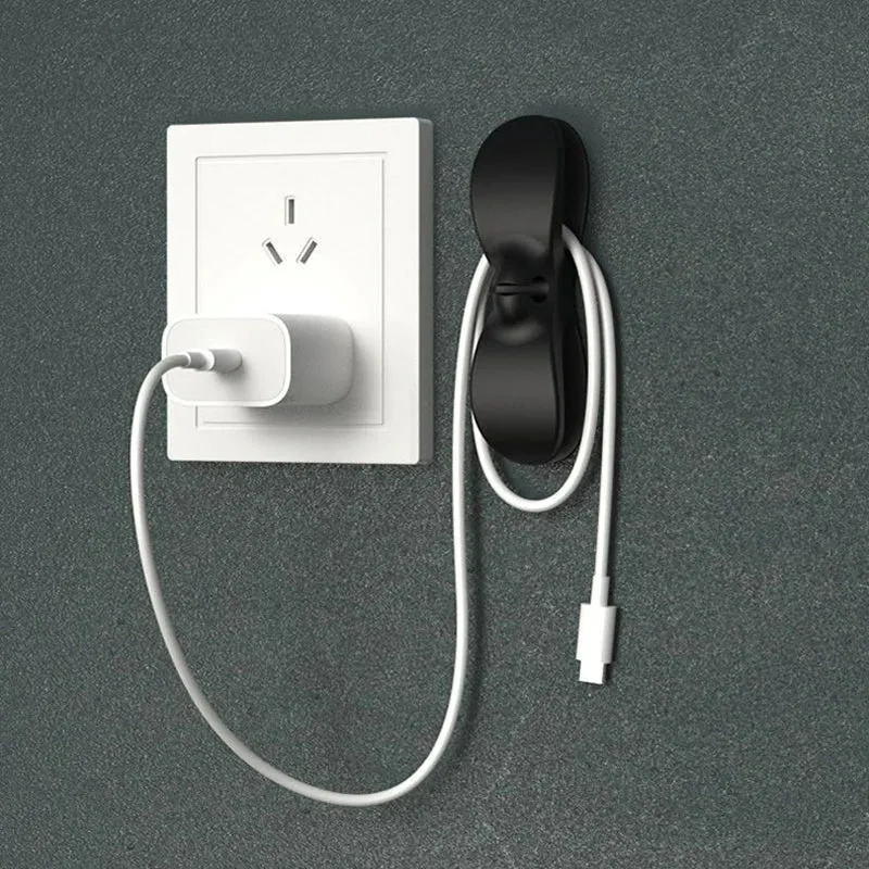 Cord Holder Wrapper Organizer Clip Cable Holder For Kitchen Appliances Clip Air Fryer Coffee Machine Wire Holder