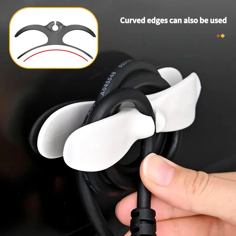 Cord Holder Wrapper Organizer Clip Cable Holder For Kitchen Appliances Clip Air Fryer Coffee Machine Wire Holder