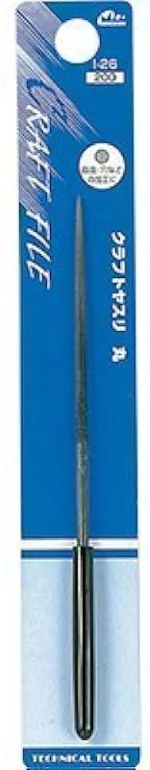 Craft File Round Type Hobby Tool I-26