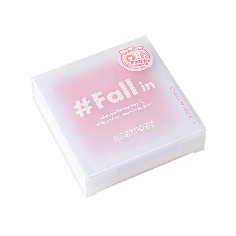 Creative Canvas: INS Gradient Smudge Memo Pad for Artistic Expression