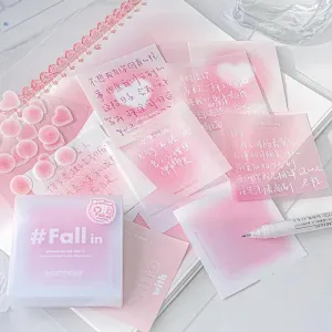 Creative Canvas: INS Gradient Smudge Memo Pad for Artistic Expression