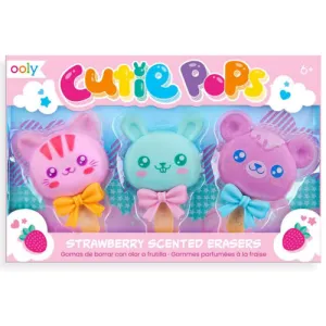 Cutie Pops Scented Erasers