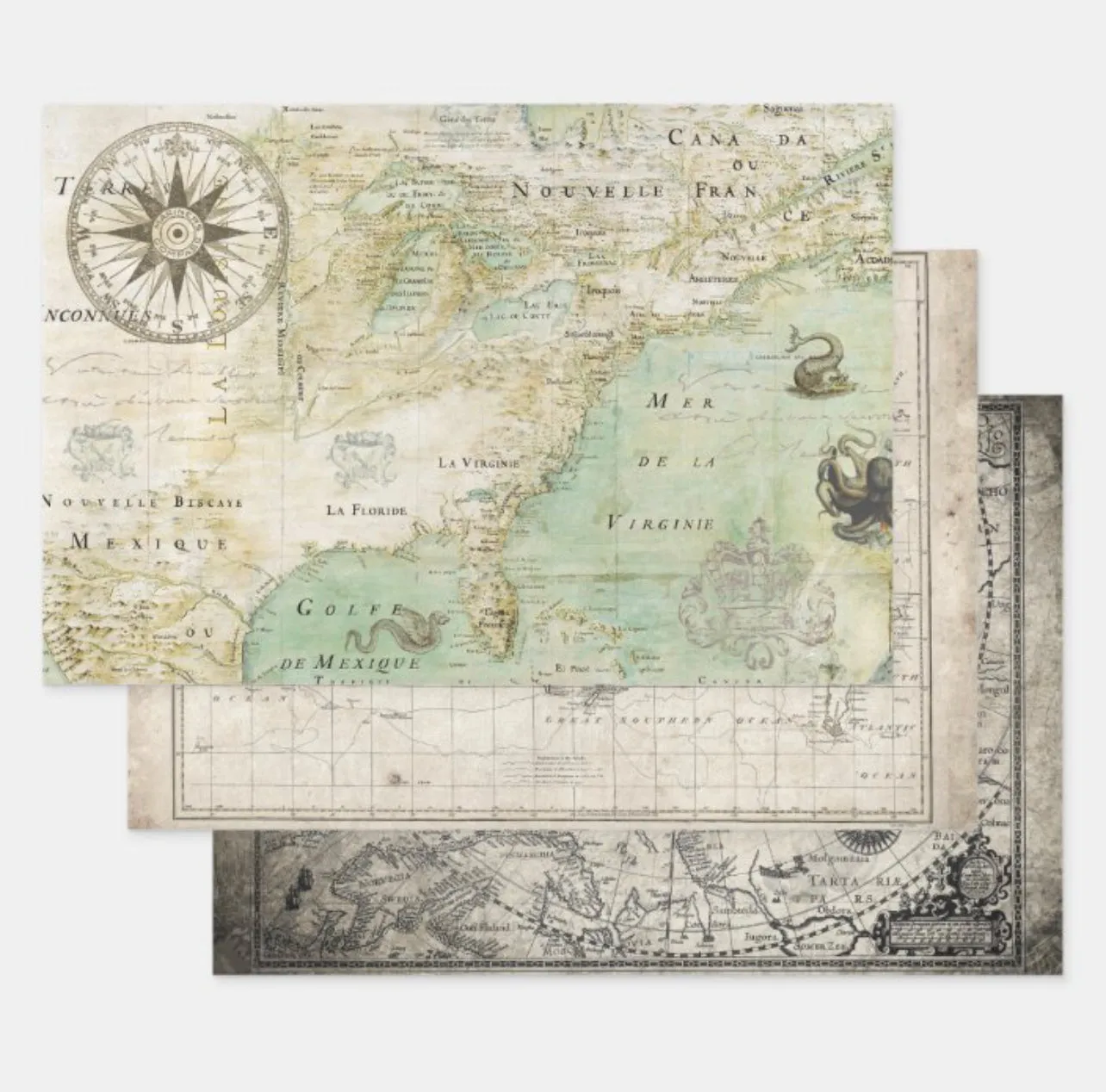 Designer Heavyweight Wrapping/Decoupage Single Sheets | 19” x 29” {Multiple Designs}
