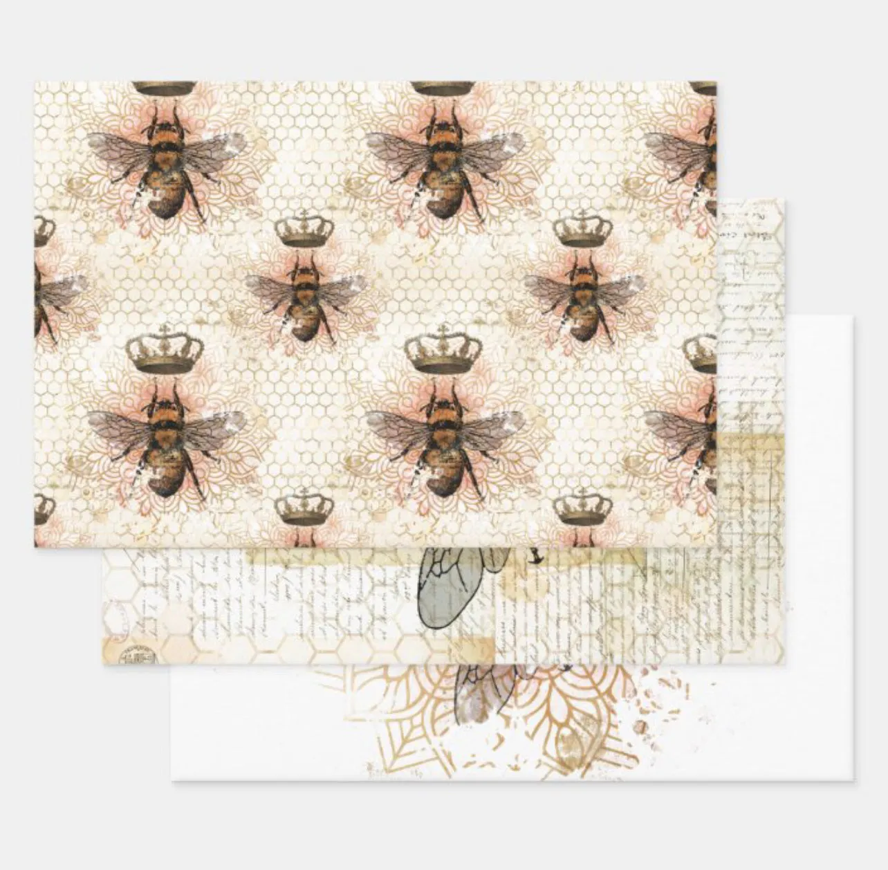Designer Heavyweight Wrapping/Decoupage Single Sheets | 19” x 29” {Multiple Designs}