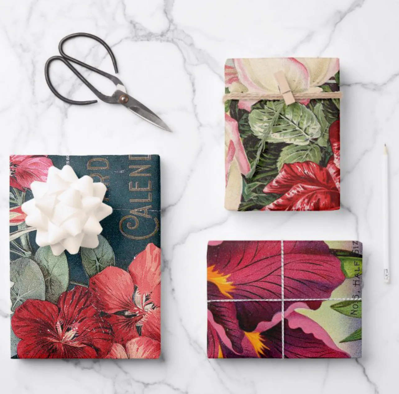 Designer Heavyweight Wrapping/Decoupage Single Sheets | 19” x 29” {Multiple Designs}