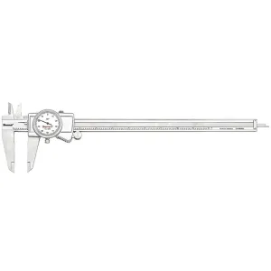 Dial Caliper - Starrett Stainless Steel 12" Dial Caliper, 3202-12