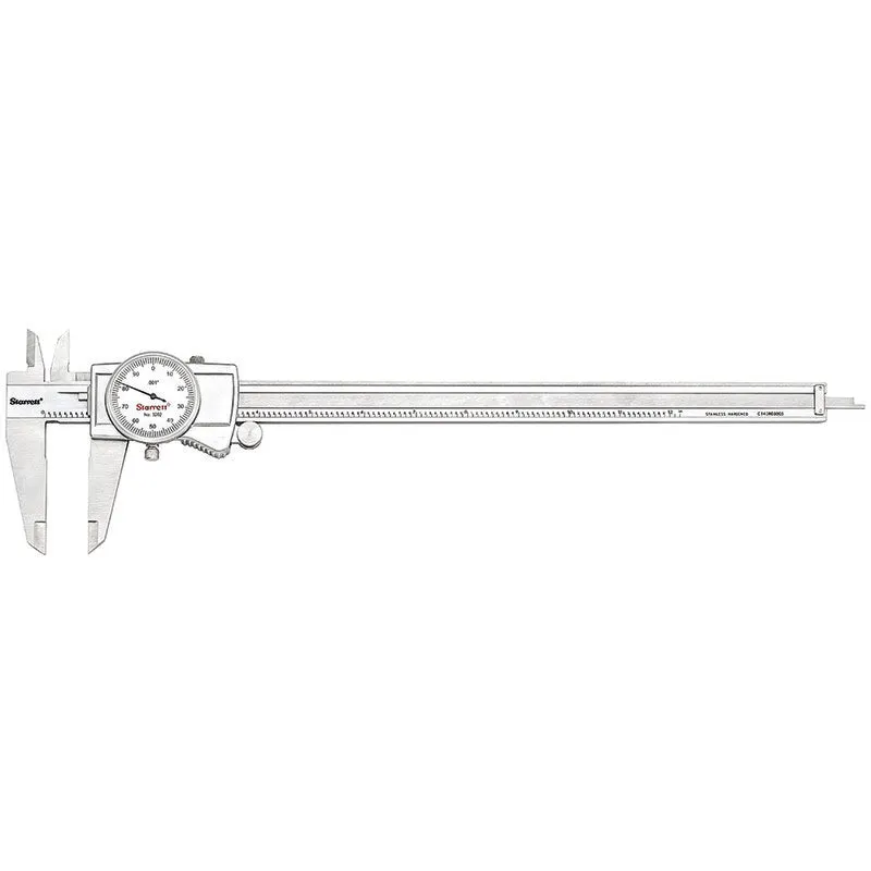 Dial Caliper - Starrett Stainless Steel 12" Dial Caliper, 3202-12
