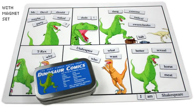 Dinosaur Comics STEEL Whiteboard