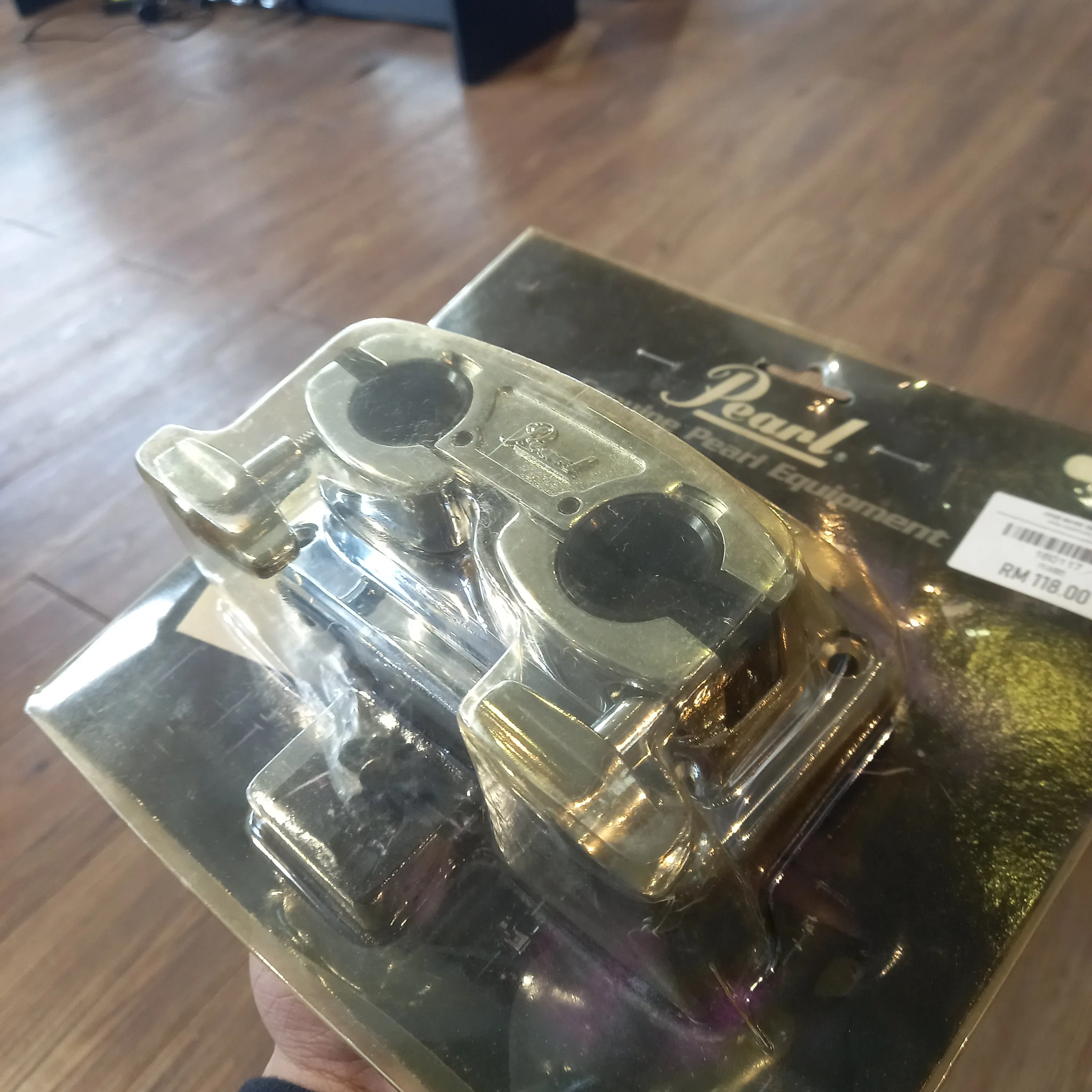 DISPLAY CLEARANCE - PEARL PEARL BASS DRUM BRACKET COMPLT