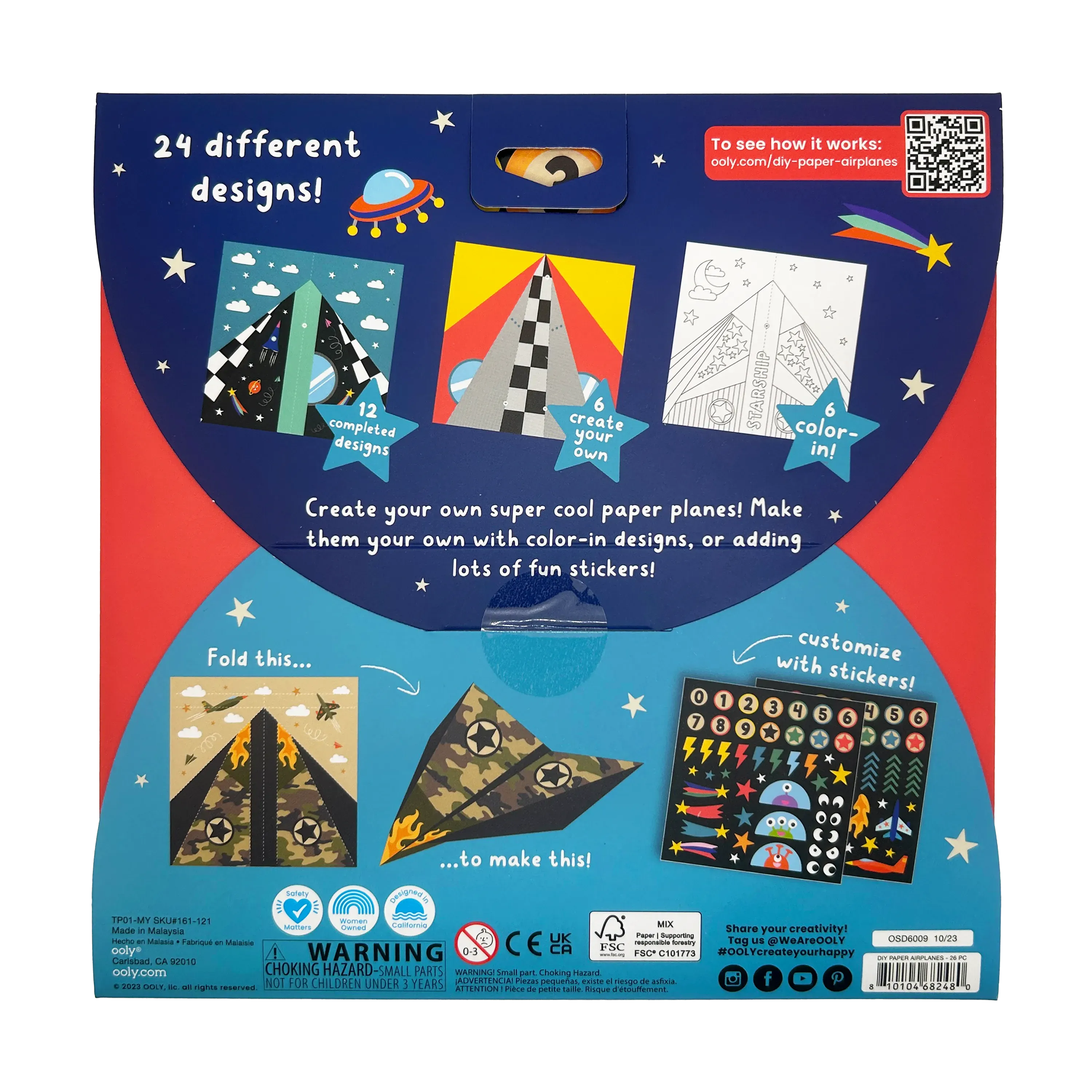 DIY Paper Airplanes Activity Kit