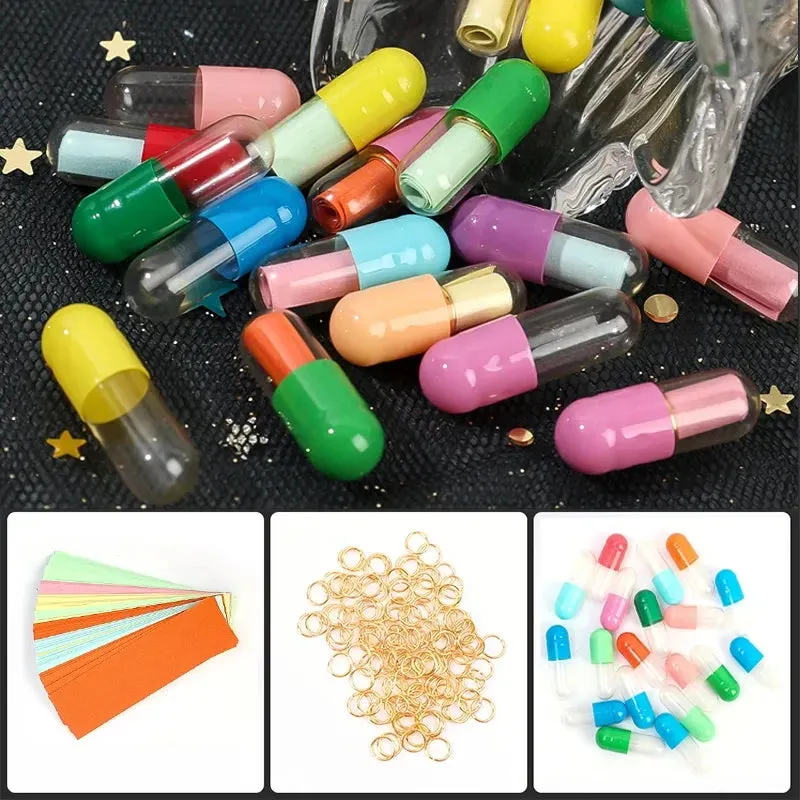 DIY Sweetheart Message Capsules with Blank Roll Paper Notes