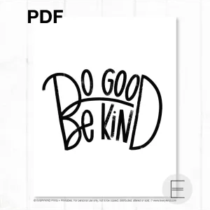 DO GOOD BE KIND PDF