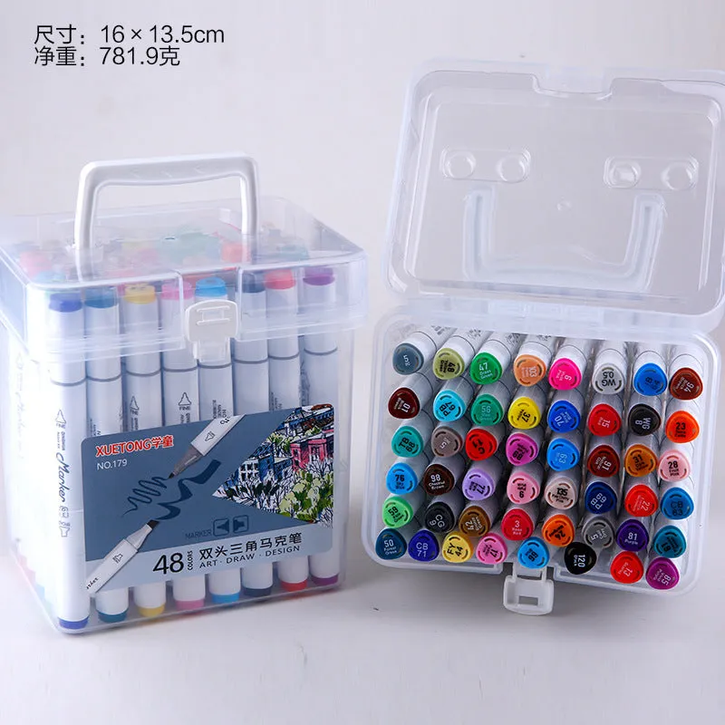Double Head Alcohol Markers Box